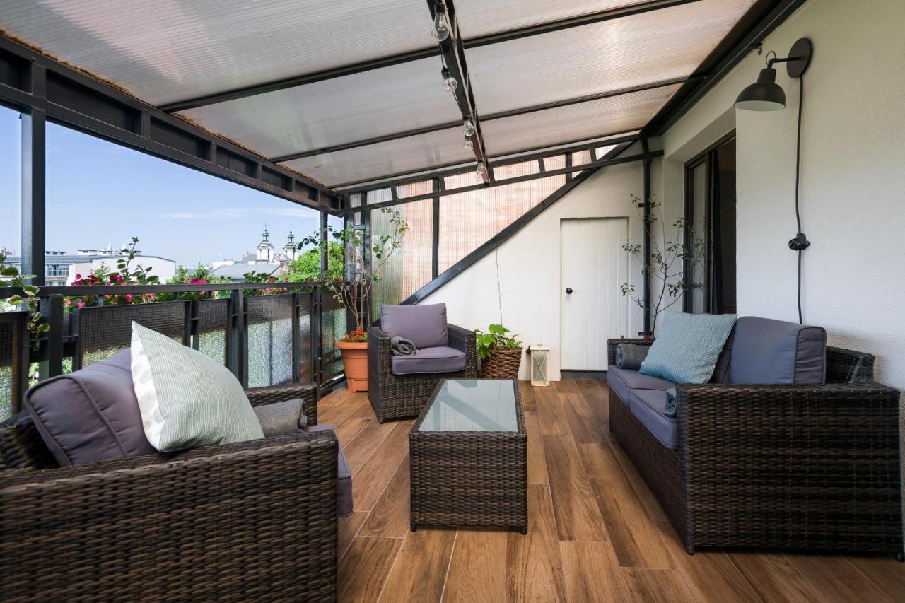 Kazimierz Apartment คราคูฟ ภายนอก รูปภาพ