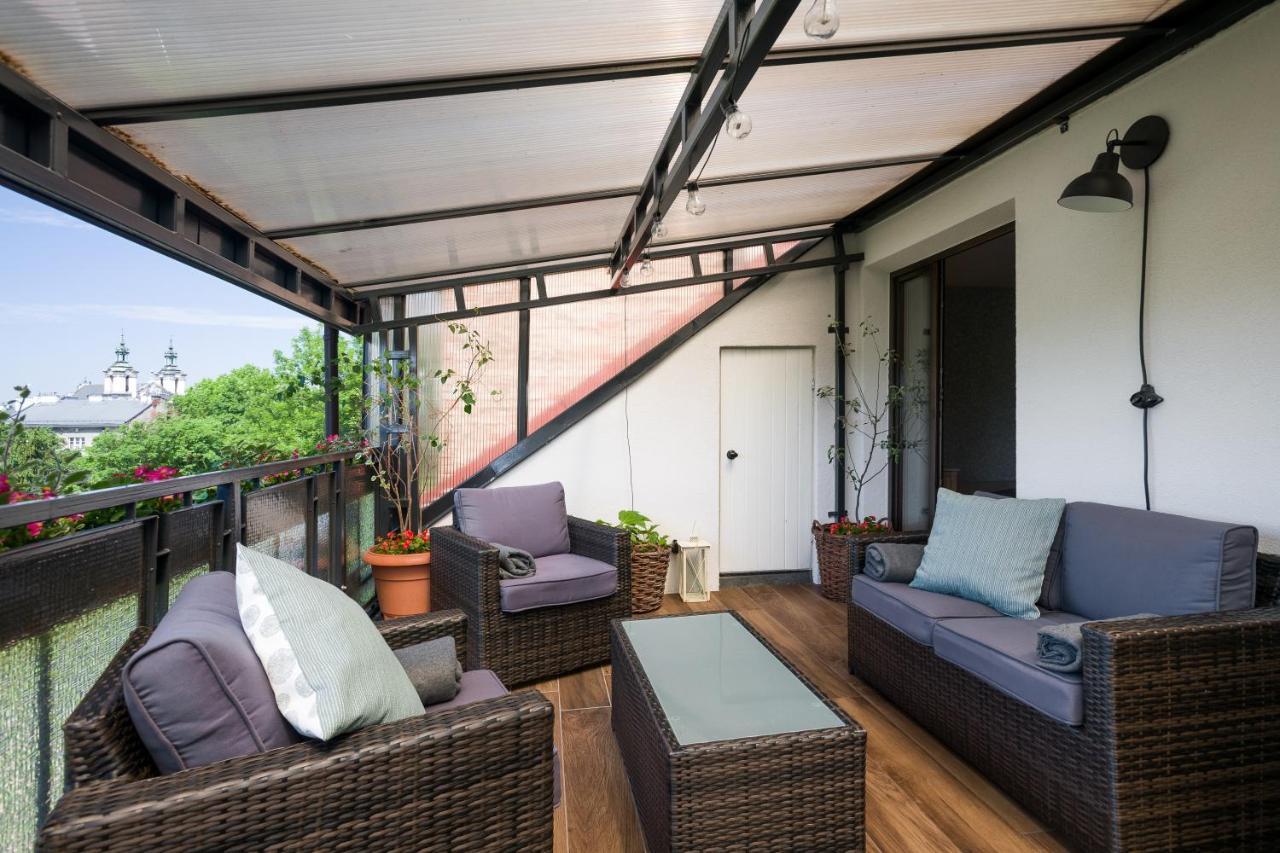 Kazimierz Apartment คราคูฟ ภายนอก รูปภาพ